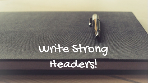 write strong headers