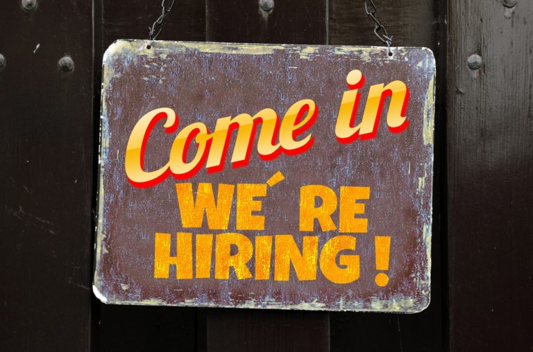 come in, we're hiring! find a job