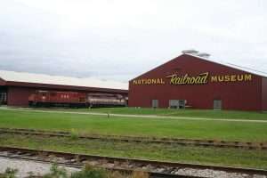 National railroad museum trail exhibit