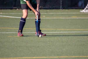 field hockey, player stick and ball, list of team sports