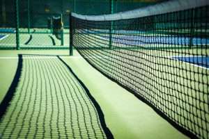 tennis court, tennis net